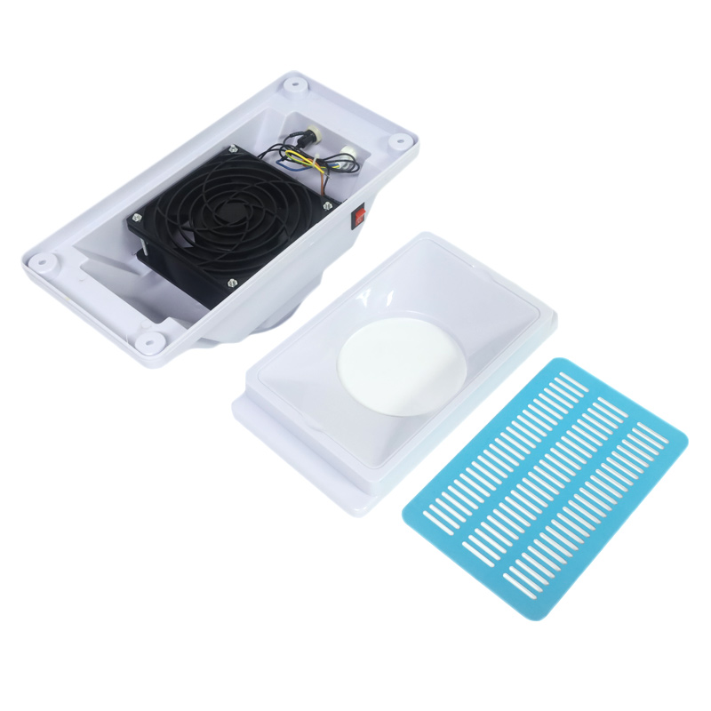 Skrivebords innebygd spikerstøvsamler