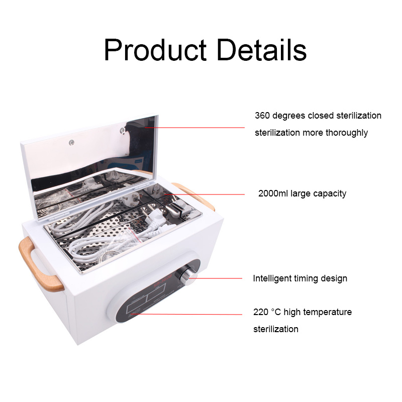 High-temperature sterilizer with adjustable temperature