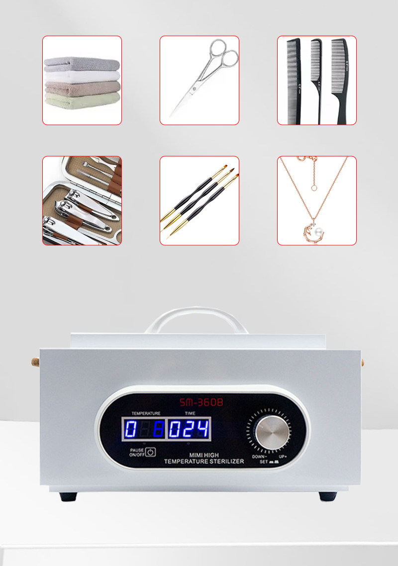 High-temperature sterilizer with adjustable temperature